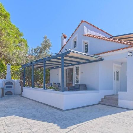 Lefkathia Beach Villa - Gated Beach-Front Private Villa At Lefkathia Beach, Chios! Volissos Exterior photo